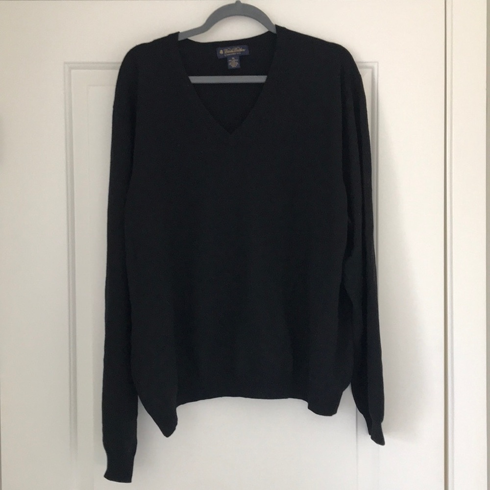 Brooks brothers sweater black